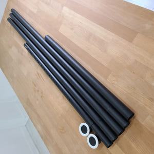힘센압축봉 210-260cm 블랙 커튼봉 무타공 32mm 두꺼움 솔직 후기 | 실제 배치 사진 포함 - 상품 이미지 3