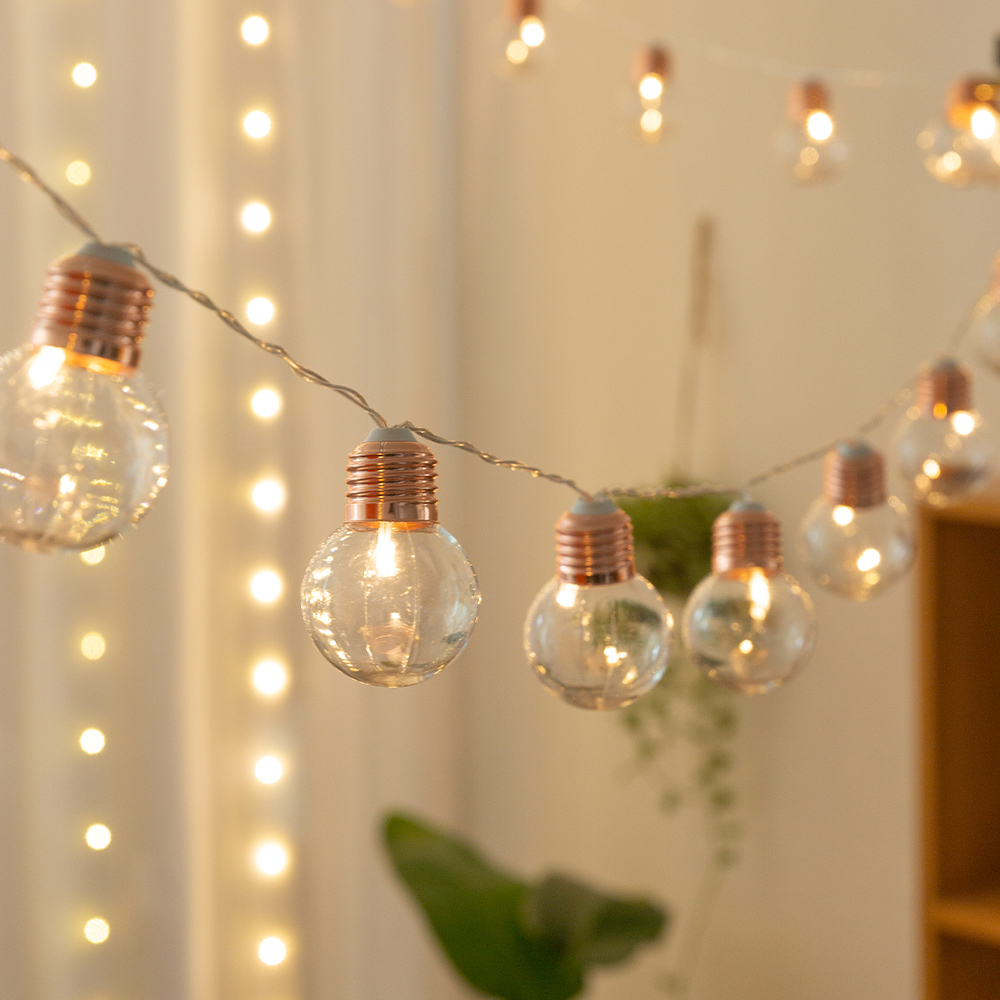 LED 브론즈 캠핑전구 줄조명 앵두전구 크리스마스트리 야외 알전구 무드등