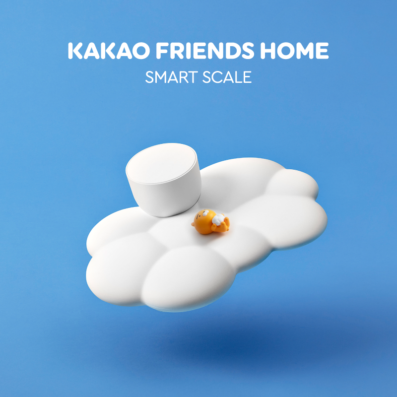 [오늘끝딜전용] 카카오프렌즈 홈 스마트 체중계 다이어트 여자친구 인테리어