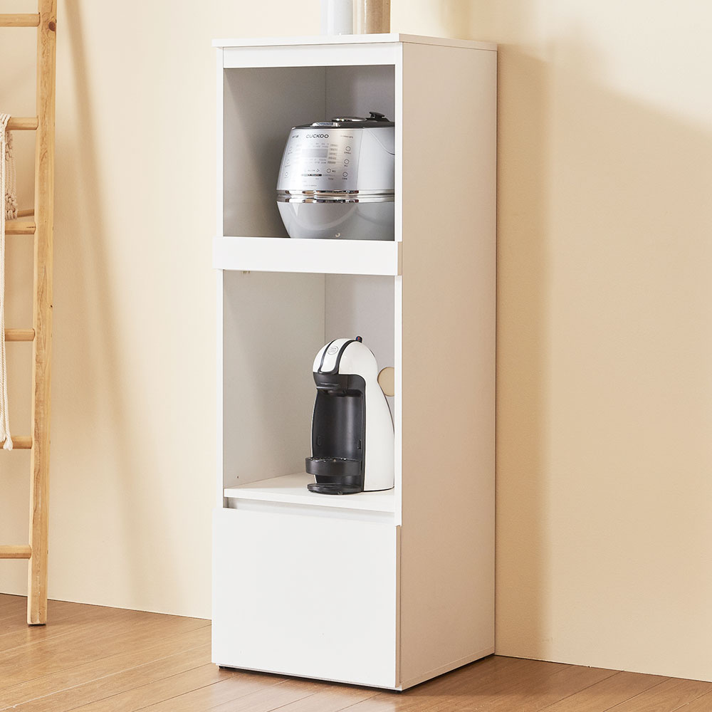 치즈 400 주방 전자 렌지대 밥솥 다이 수납장 밥통 정리대 렌지장