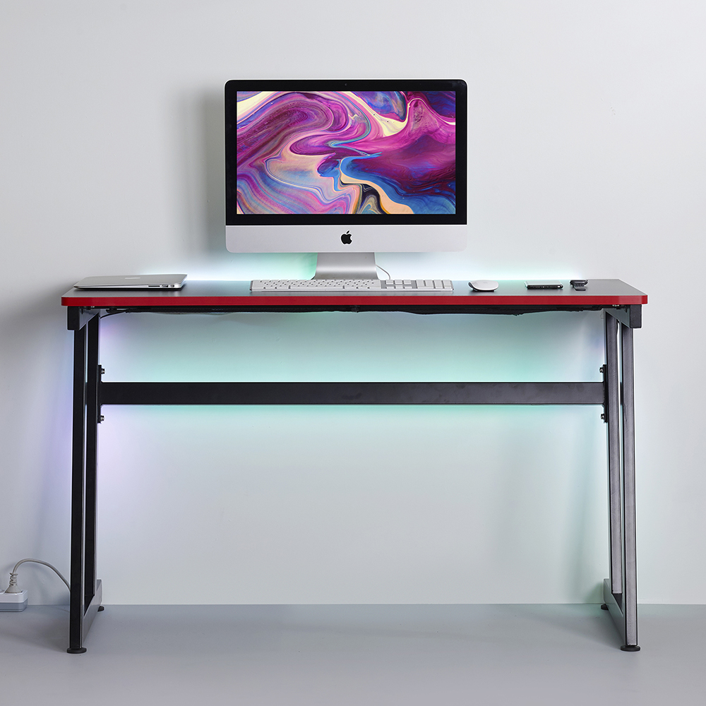 제닉스 ARENA-X ZERO DESK 1200 블랙 1인용 컴퓨터 게이밍책상