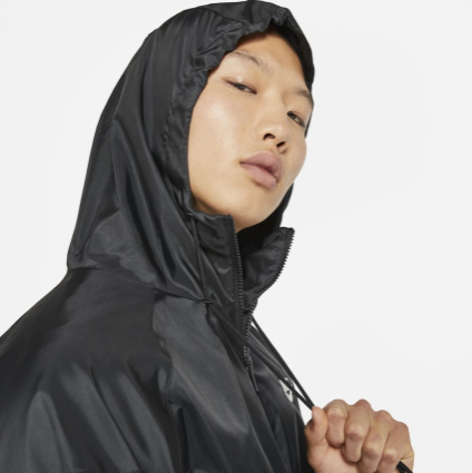 국내매장판 나이키 스포츠웨어 우븐 윈드러너 재킷 S3 DA0002-010 - 상세 이미지 4