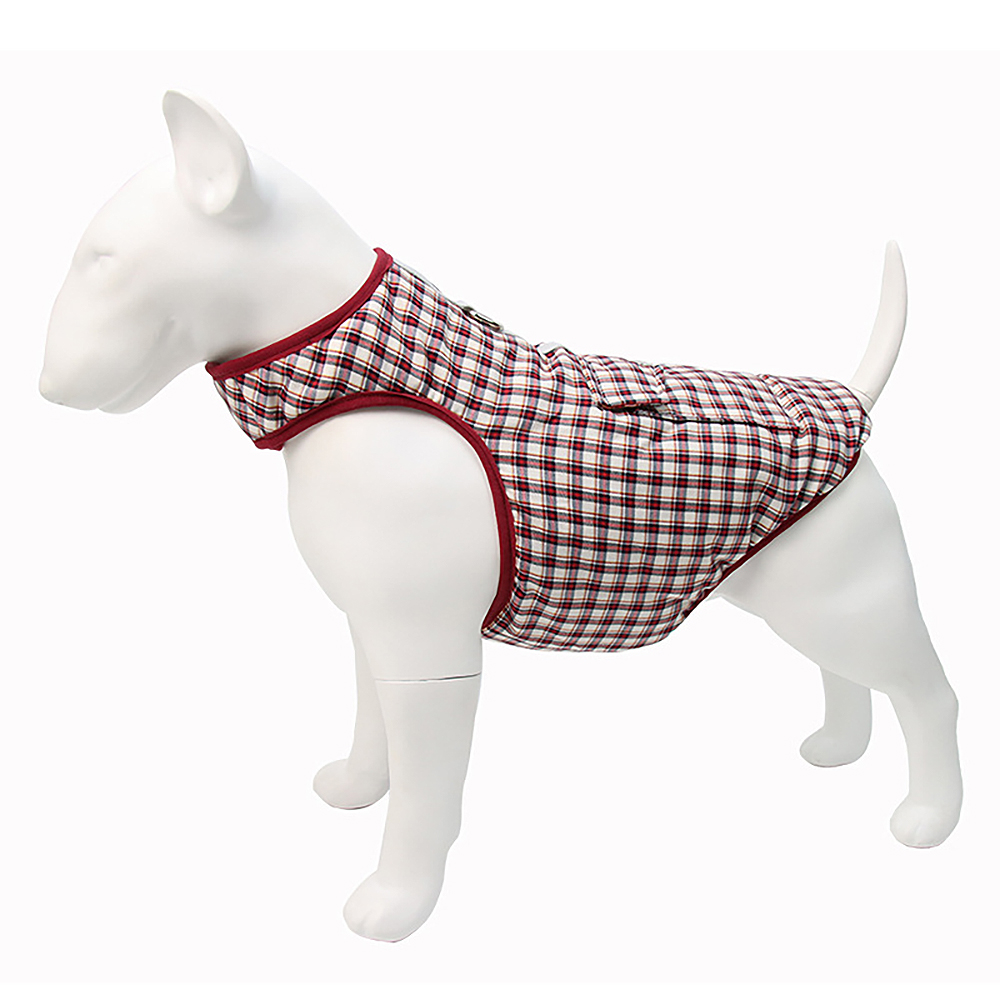 강아지패딩 대형견 패딩 조끼 벨크로 겨울옷 중형견 L