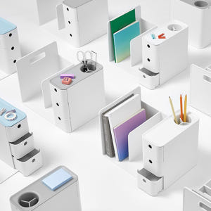 데스크테리어 오거나이저 책꽂이 사무실 필수템 책상꾸미기 실사용 후기 | 효과 있을까? - 상품 이미지 2