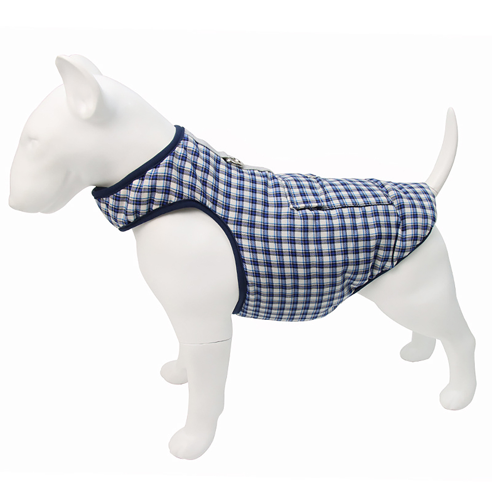 강아지패딩 대형견 패딩 조끼 벨크로 겨울옷 중형견 L