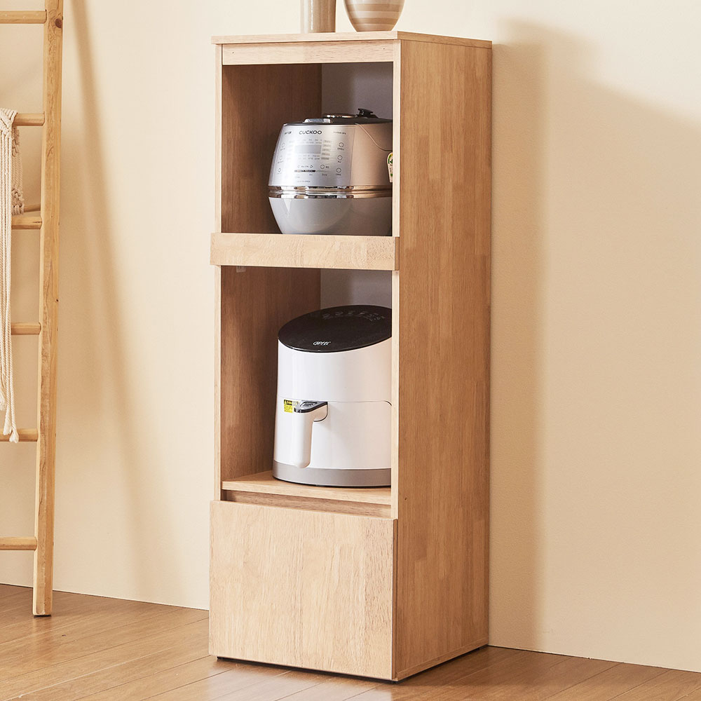 치즈 400 주방 전자 렌지대 밥솥 다이 수납장 밥통 정리대 렌지장