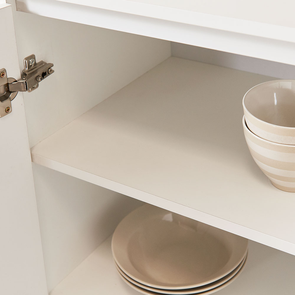 치즈 400 주방 전자 렌지대 밥솥 다이 수납장 밥통 정리대 렌지장