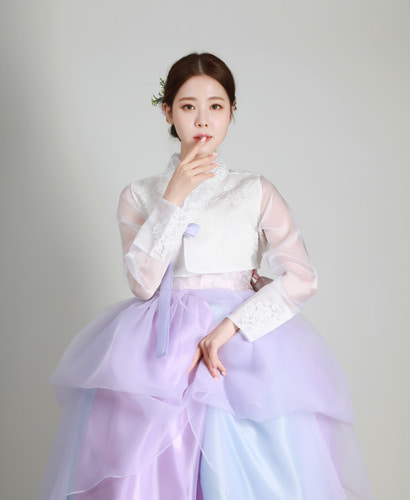 [ 한복 판매 ] 화보한복 공연한복 보라보라 인어공주 한복드레스 여자한복 : HANBOKNAM