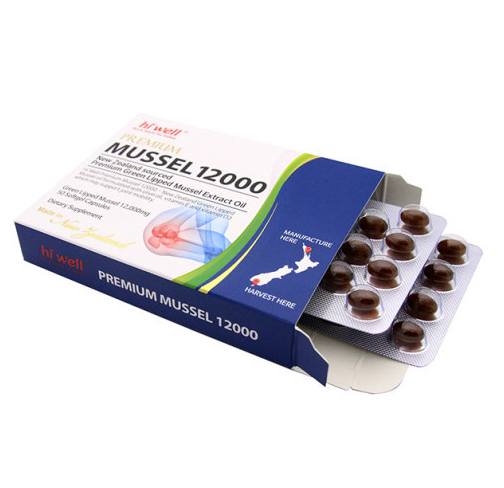하이웰 초록홍합 12000 뉴질랜드 초록입홍합 오일 Mussel 200캡슐, 1개 - 상세 이미지 3