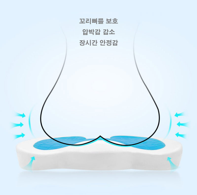 더나은 포유 메모리폼 기능성 방석 에어 시트 - 상세 이미지 3