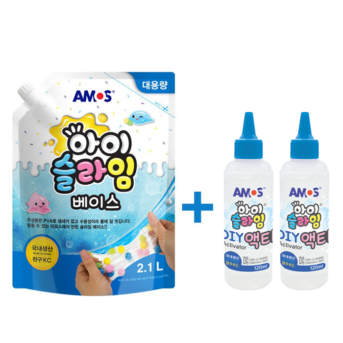 아모스물풀 2.1L + 아이슬라임 액티240ml(120mlX2) - 상세 이미지 2