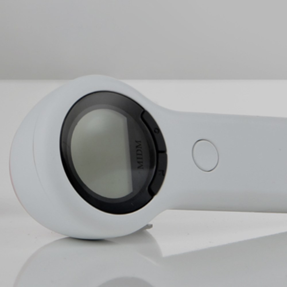 [거치대 제공] FEVER365 피버365 미듬 비접촉 약국 적외선 체온계 화이트