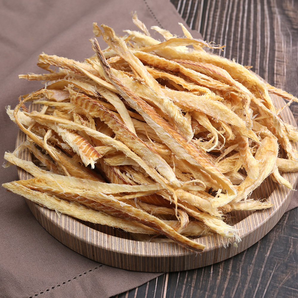 잘 말린 황금빛 황태채 500g 대용량 건어물 업소용 마른 반찬 안주 북어채 - 상세 이미지 2