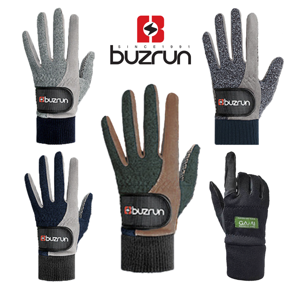 버즈런 방한 실리콘 남성여성 겨울 골프장갑