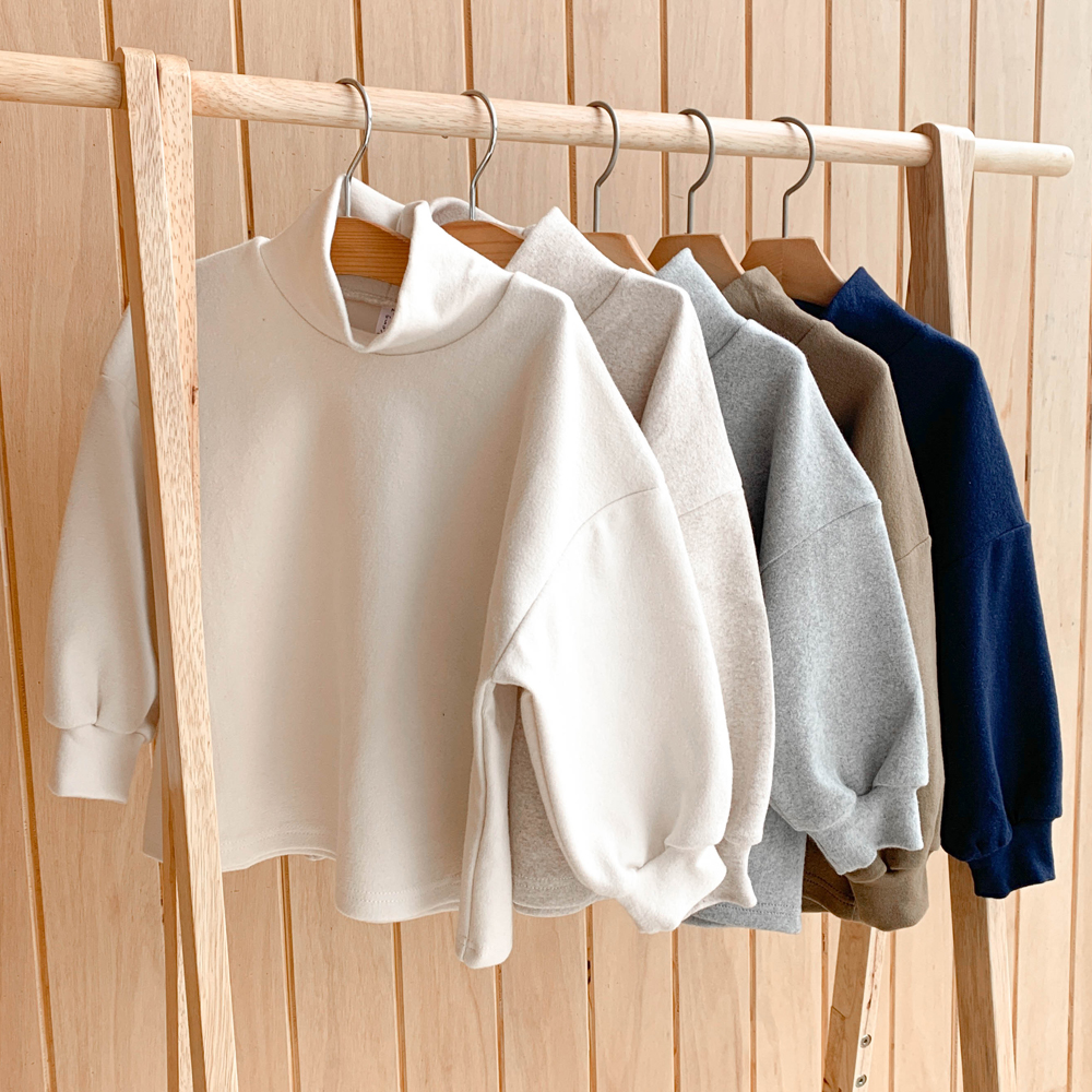 티니아 상하복 세트 남아 여아 아동 아이보리 오트밀 그레이 브라운 네이비 어린이집 실내복