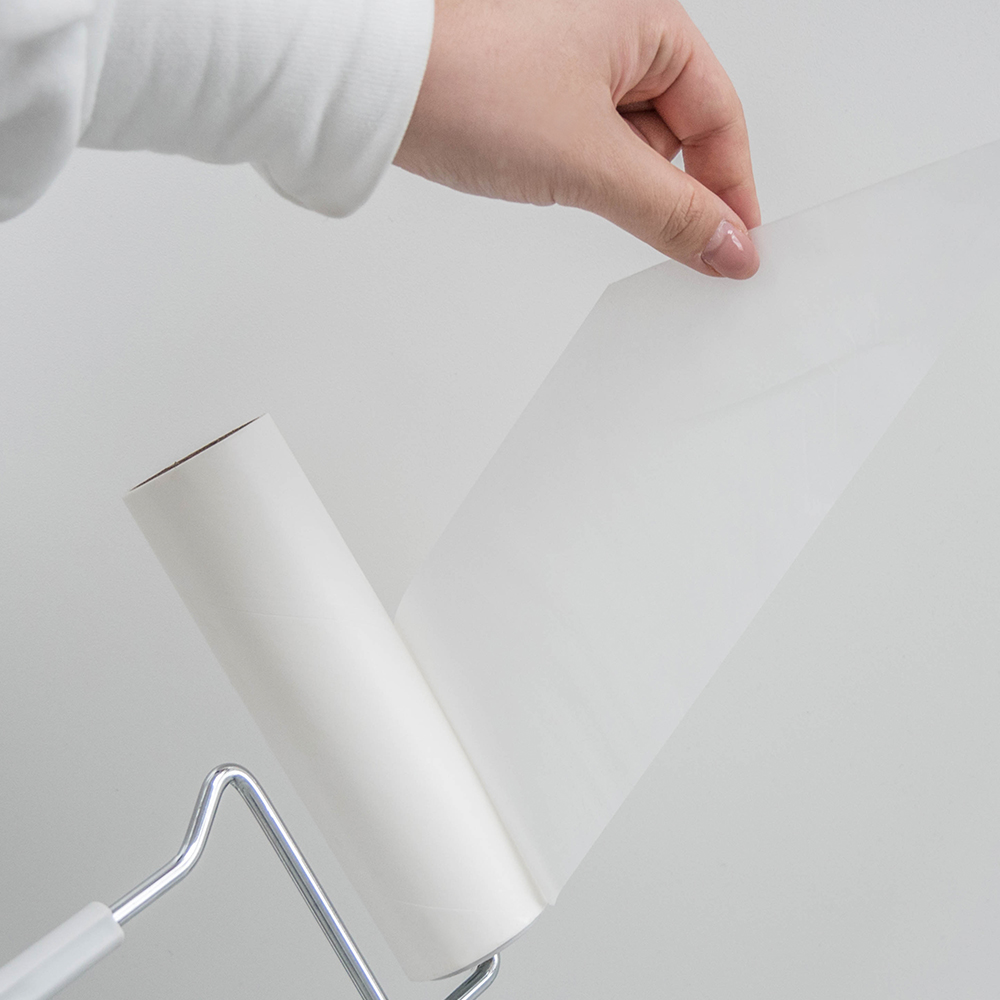 생활백서 돌돌이 테이프클리너 16cm 헤드+조절봉+리필 3개+홀더 세트