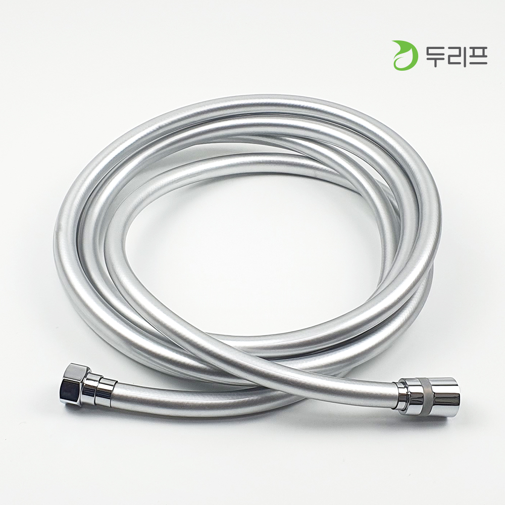 물때방지 PVC 샤워 호스 튜브형 샤워기 줄 욕실 호수 프리미엄 1.5m