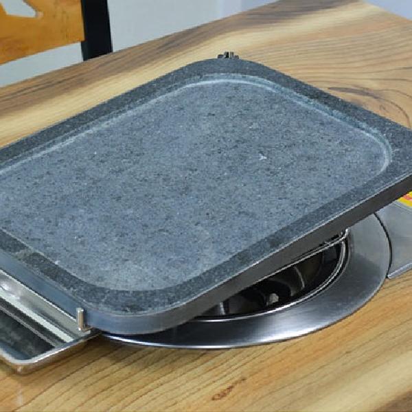 업소용 돌판 구이용 돌불판 고기굽는 판 삼겹살 스테이크 고기 돌구이판