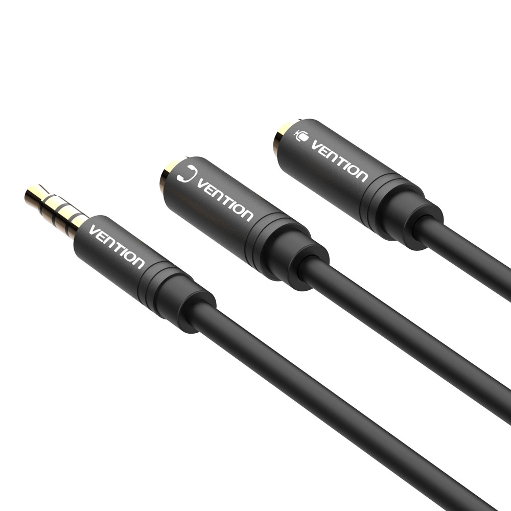 벤션 3.5mm 4극 to 마이크 오디오 이어폰 분배기 Y케이블 BBMBY - 상세 이미지 2