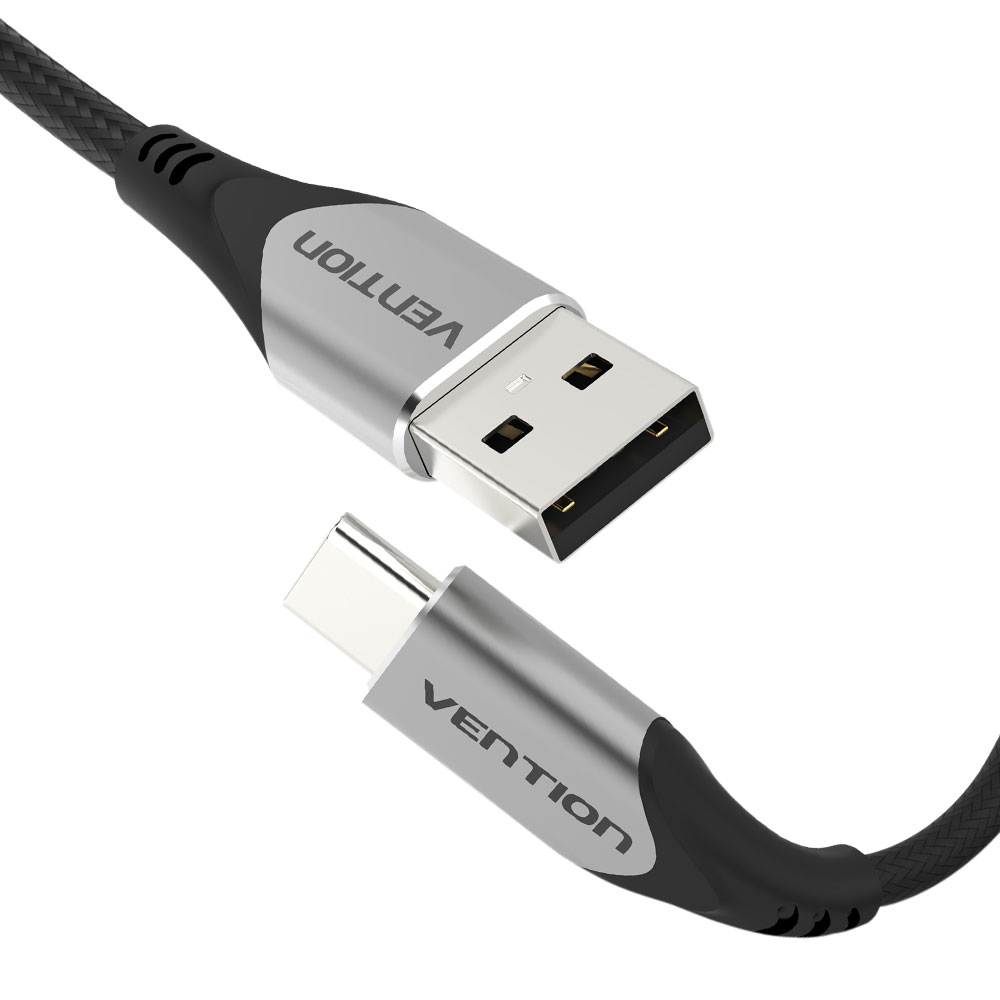 벤션 직조 고급형 C타입 USB 고속충전케이블 COD 3m, 1개 - 상세 이미지 4
