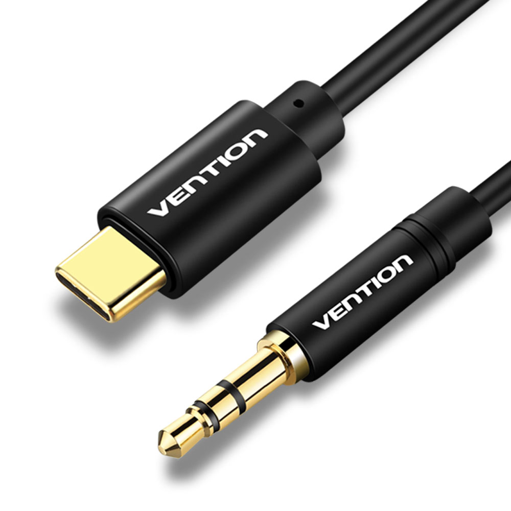 벤션 플렉서블 타입C to 3.5mm 오디오 AUX 케이블 BGA 1.5m, 1개 - 상세 이미지 3