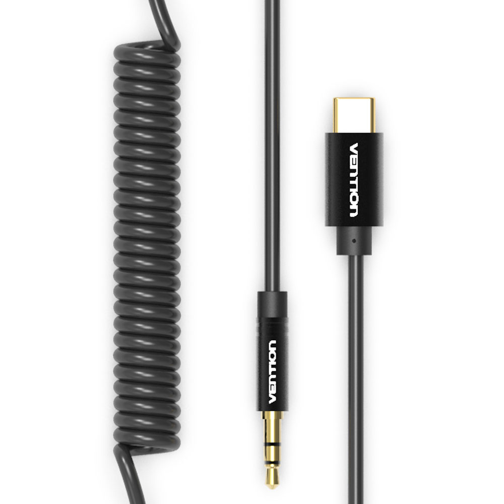 벤션 플렉서블 타입C to 3.5mm 오디오 AUX 케이블 BGA 1.5m, 1개 - 상세 이미지 5