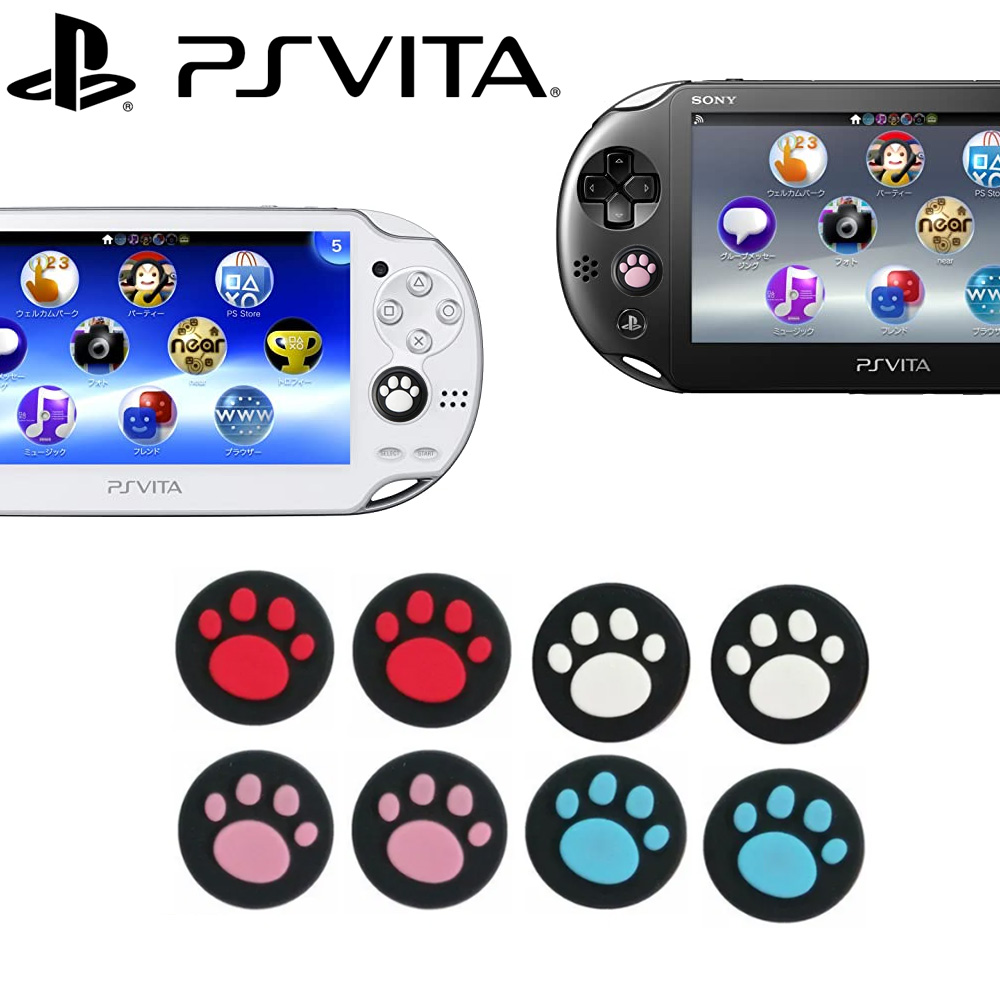 PS VITA 스틱커버 고양이 발바닥 - 상품 이미지
