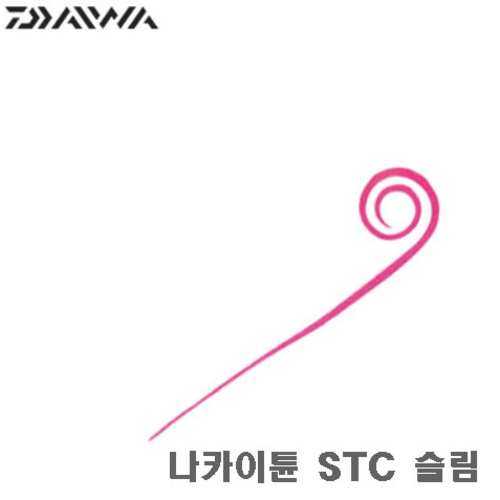 다이와 코우가 나카이튠 스트레이트 컬리 대구 타이 라바 스커트 넥타이 루어 낚시 채비 - 상품 이미지
