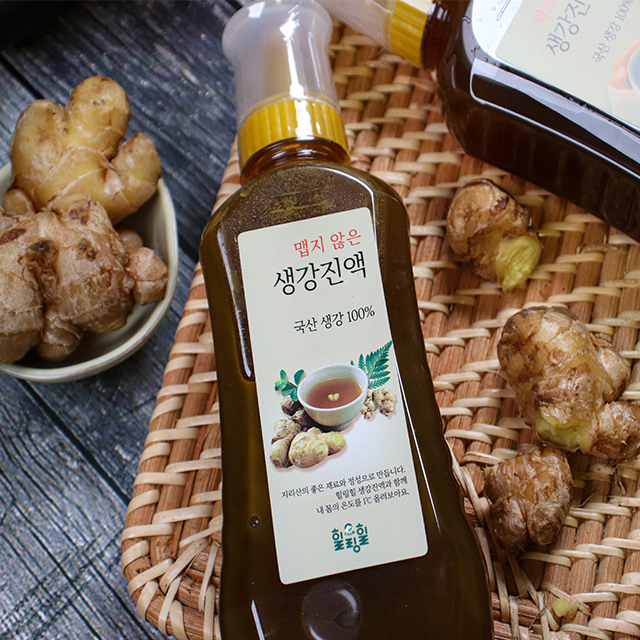 지리산 산청 생강청 선물세트 500ml 힐링힐 - 상세 이미지 5