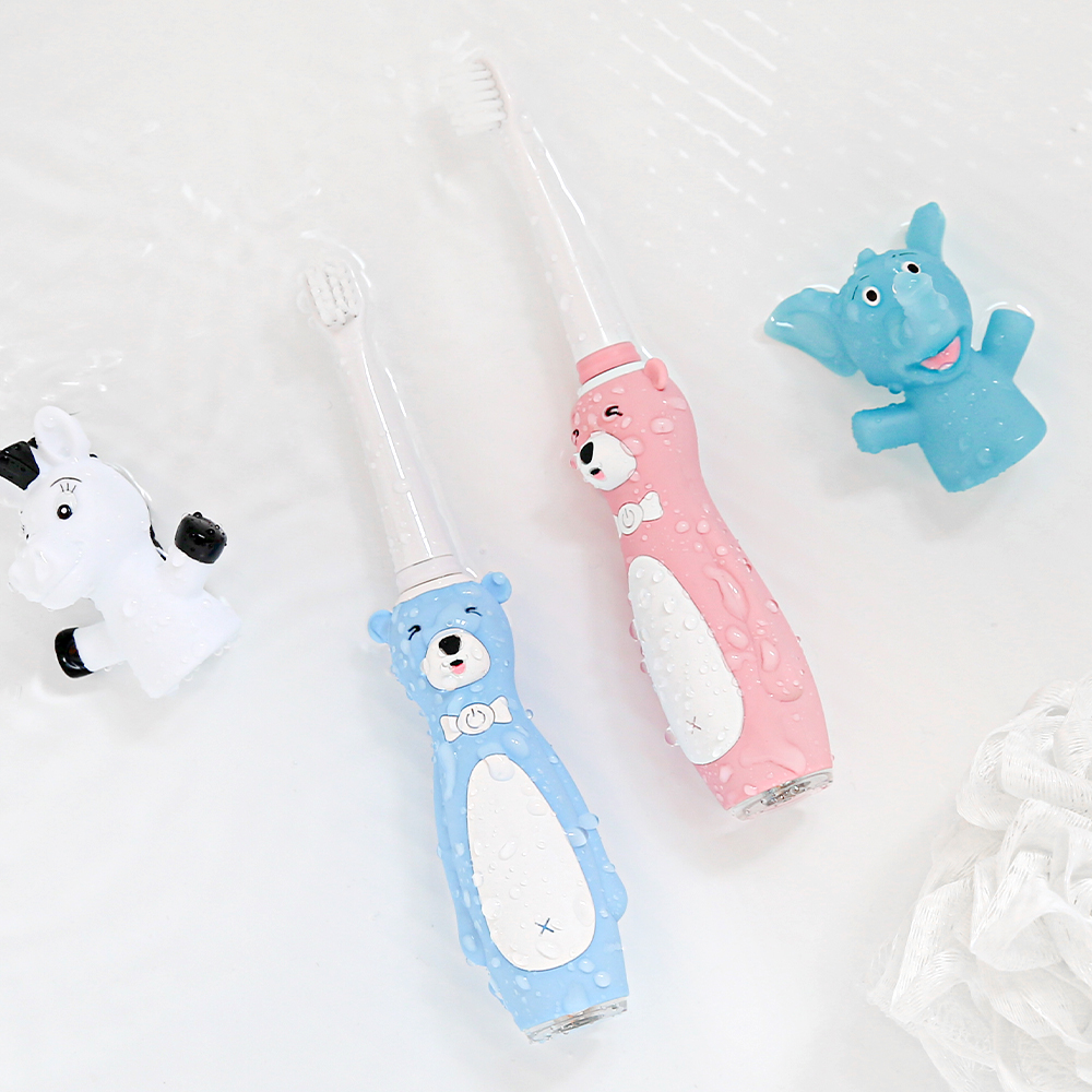 오아 클린이베어 어린이 음파 전동 칫솔 유아 아동 아기