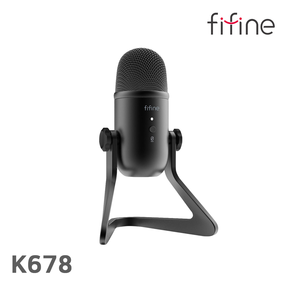 FIFINE K678 마이크 개인방송 마이크세트 ASMR USB 유튜버 게이밍 스트리밍 제품 이미지
