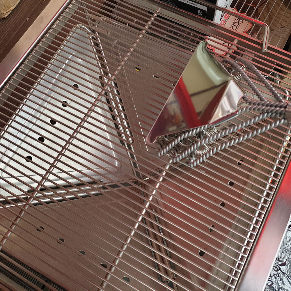 BBQ 와이어 3단 바베큐솔 그릴솔 브러쉬 웨버그릴 빅사이즈 업소용