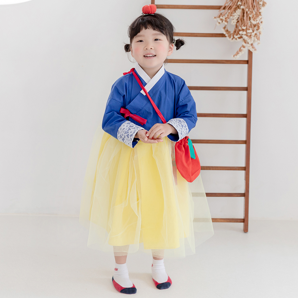 더수 여아 백설공주 한복 철릭원피스 이미지 8