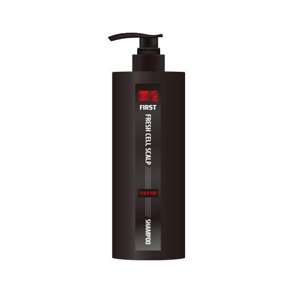 링 퍼스트 프레쉬 셀 스캘프 샴푸 1000ml 지성두피용 - 상세 이미지 2