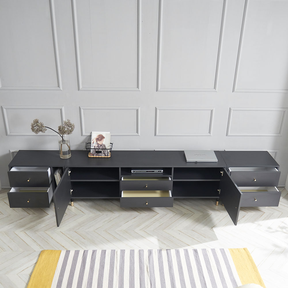 파일럿 거실장 TV다이 높은 북유럽 티비장 엔틱 수납장 장식장 서랍장