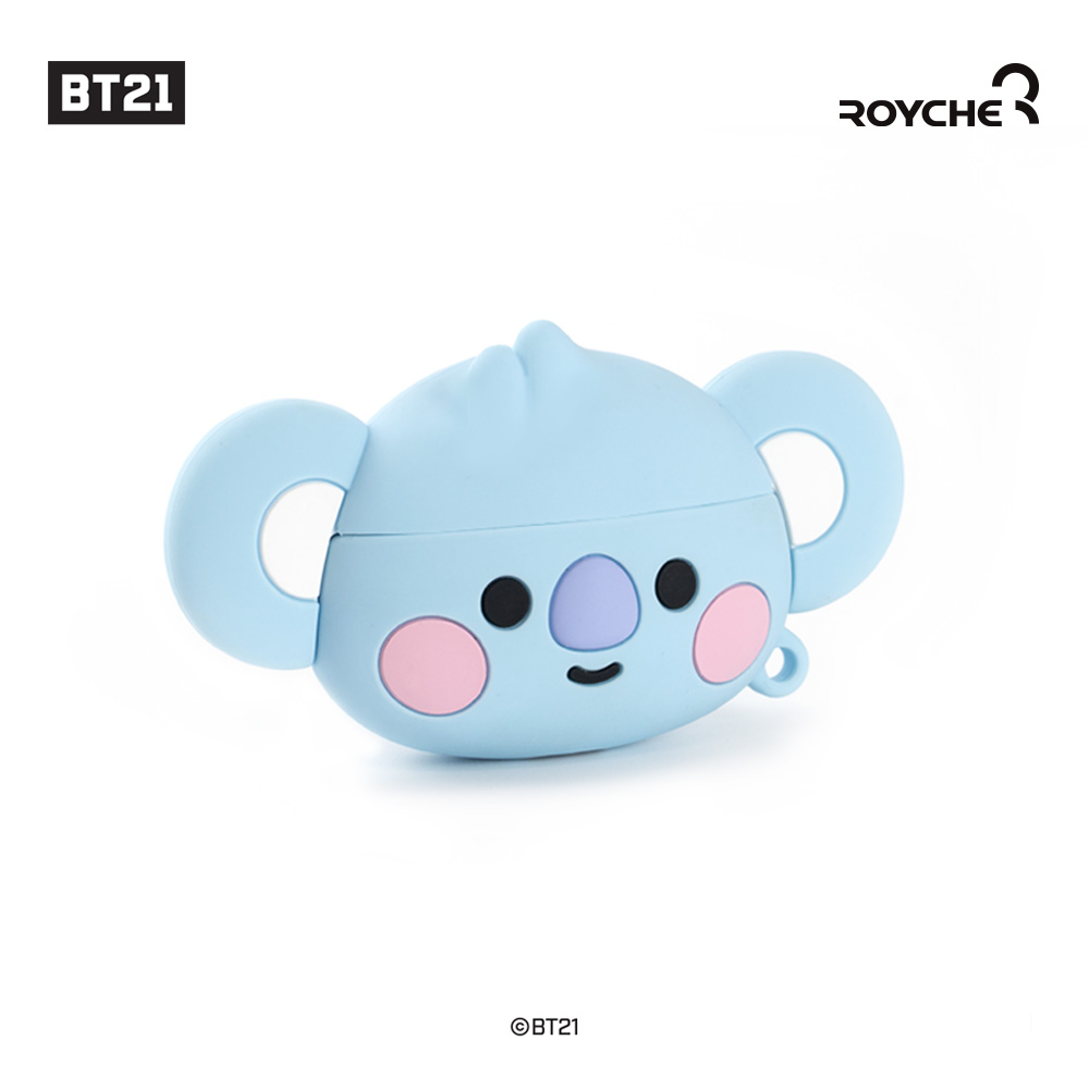 BT21 실리콘 에어팟 프로 케이스 무선 이어폰 쿠키 이미지 8