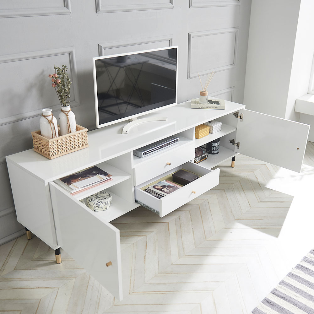 파일럿 모던 북유럽 1800 TV다이 거실 서랍장 티비 테이블 수납장 거실장