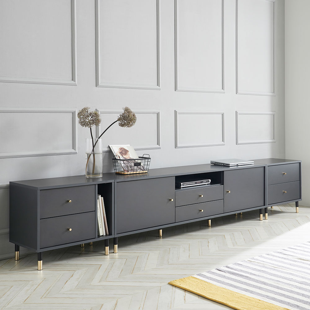 파일럿 거실장 TV다이 높은 북유럽 티비장 엔틱 수납장 장식장 서랍장