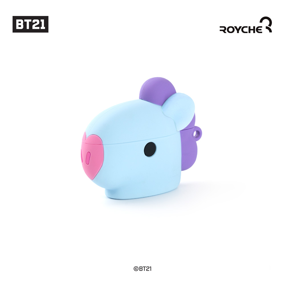 BT21 실리콘 에어팟 프로 케이스 무선 이어폰 쿠키 - 상세 이미지 4