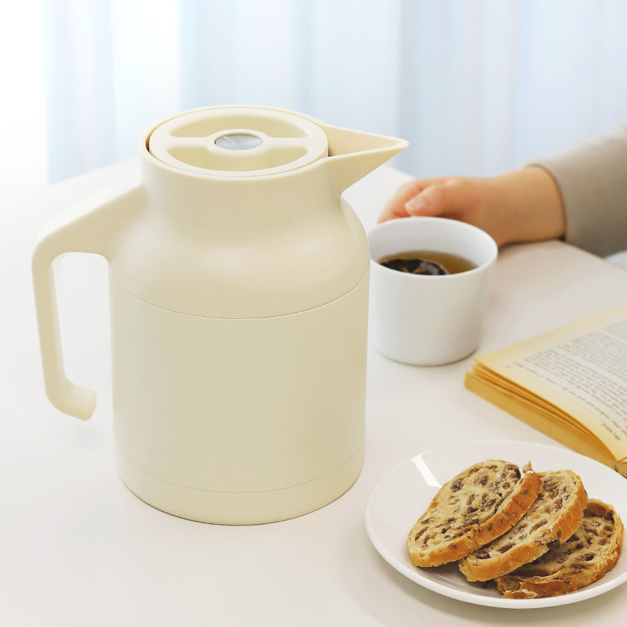 무디타 스텐 보냉 보온 진공 주전자 테이블팟 1.5L (일반형) 이미지 4