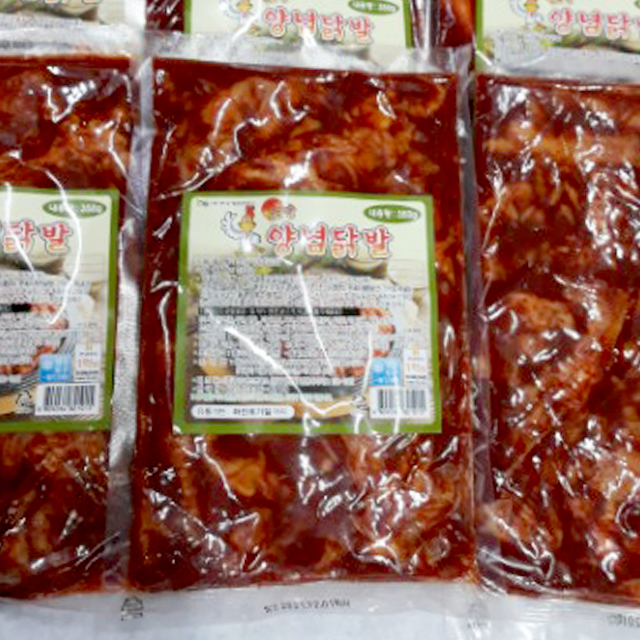 [양산시 배달] 국산 매콤한 양념닭발 350g [양산남부 오륙도식자재마트] : 동네시장 장보기