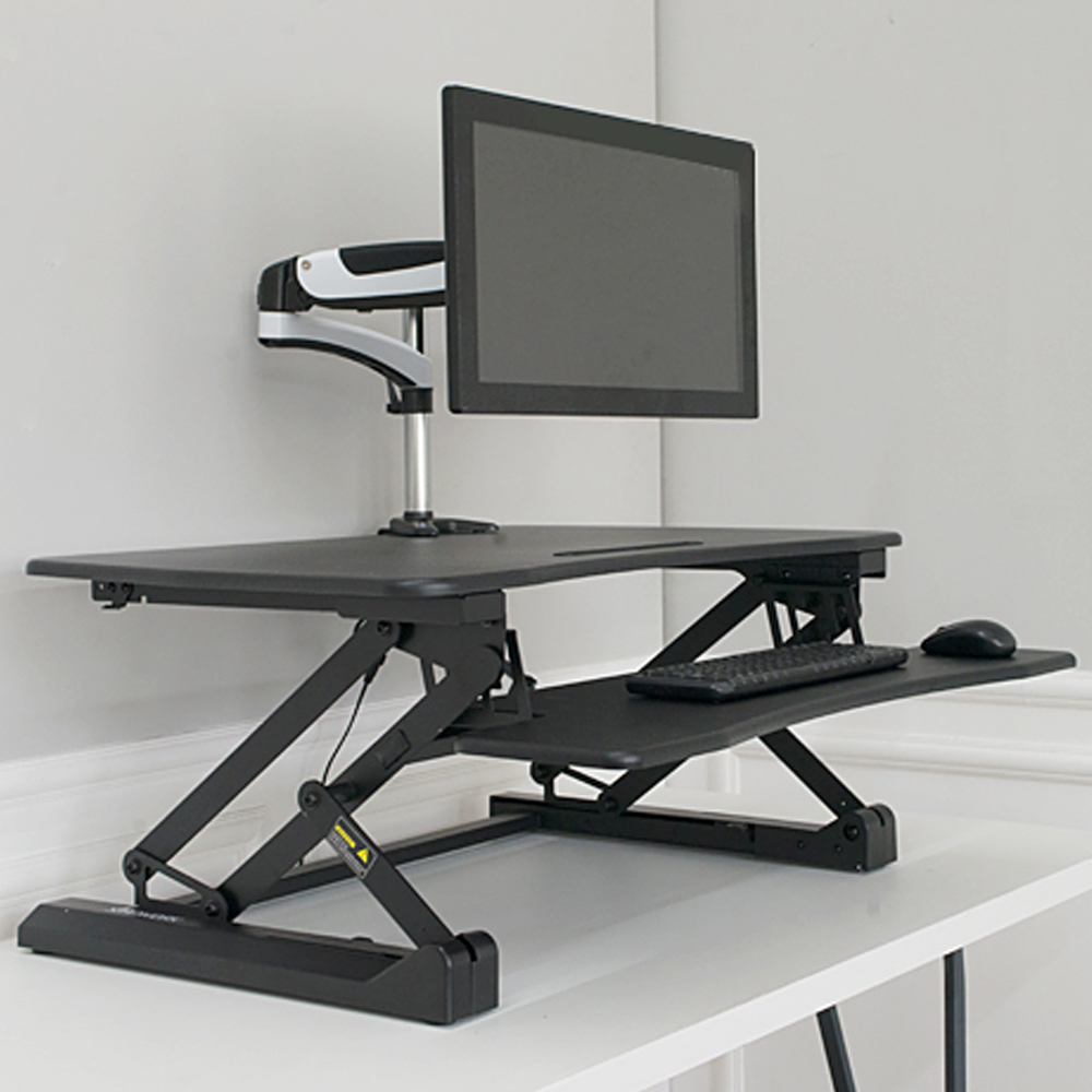 카멜마운트 스탠딩책상 모니터 받침대 프리미엄 전동식 스탠워크 PSWE 높낮이조절