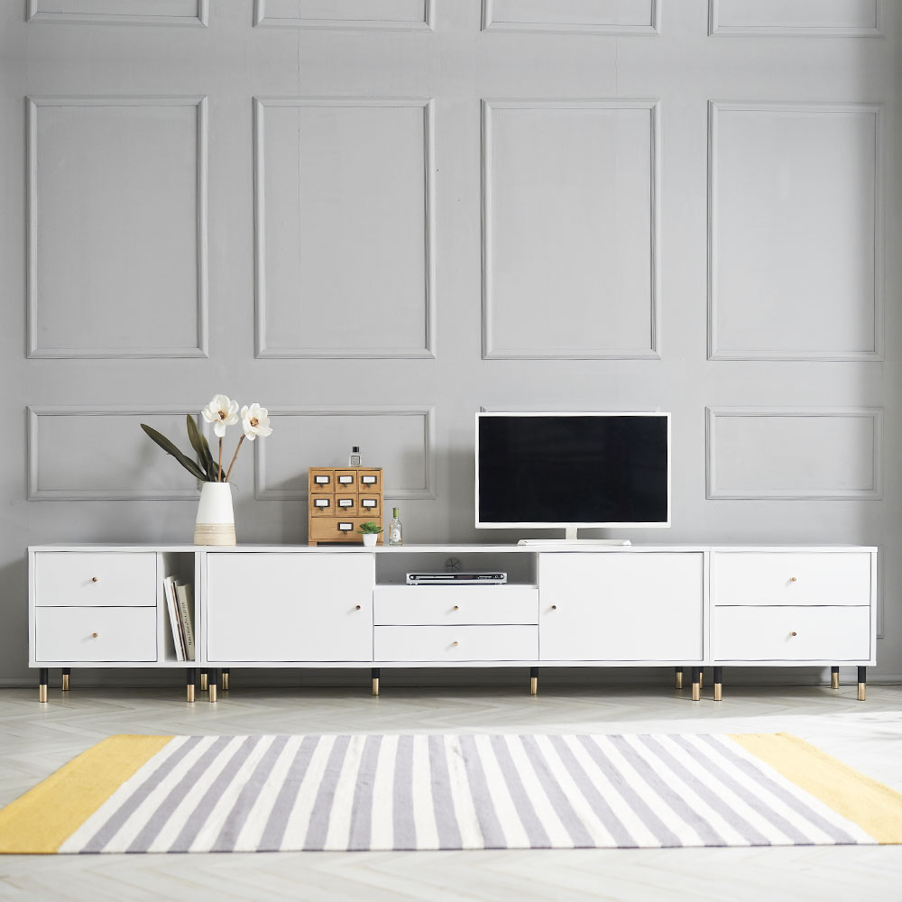 파일럿 거실장 TV다이 높은 북유럽 티비장 엔틱 수납장 장식장 서랍장