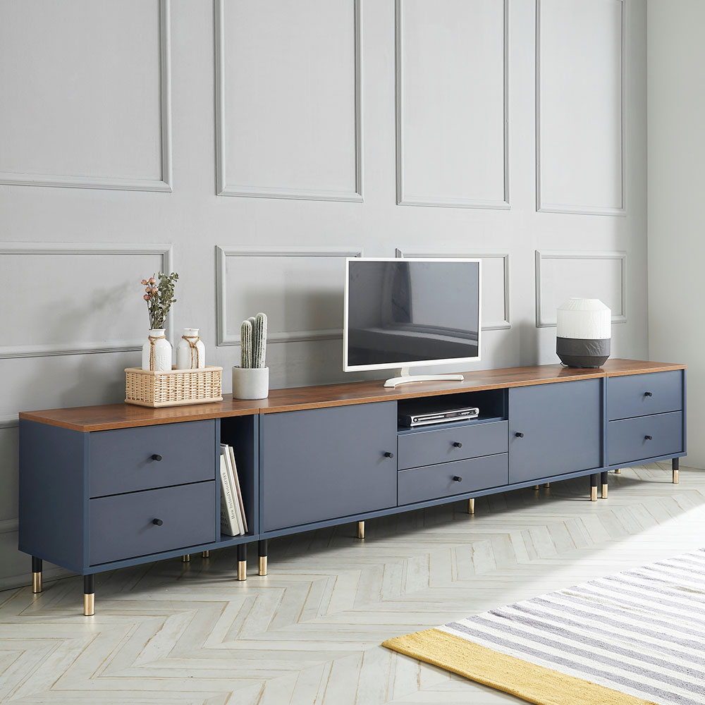 파일럿 거실장 TV다이 높은 북유럽 티비장 엔틱 수납장 장식장 서랍장