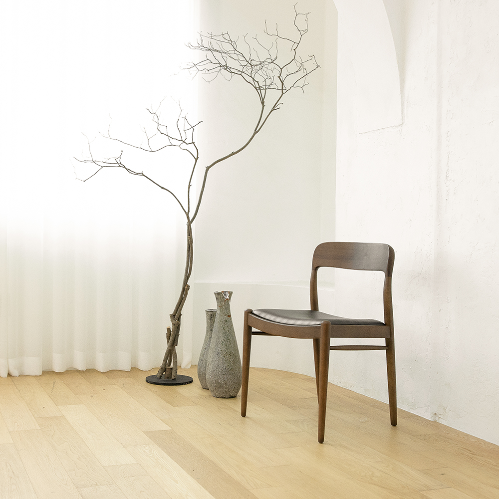 [우드/식탁용] 스탠다드 체어 Y3-40 - 원목체어 우드의자 카페체어 디자인 모던 Natural, Walnut 이미지 7