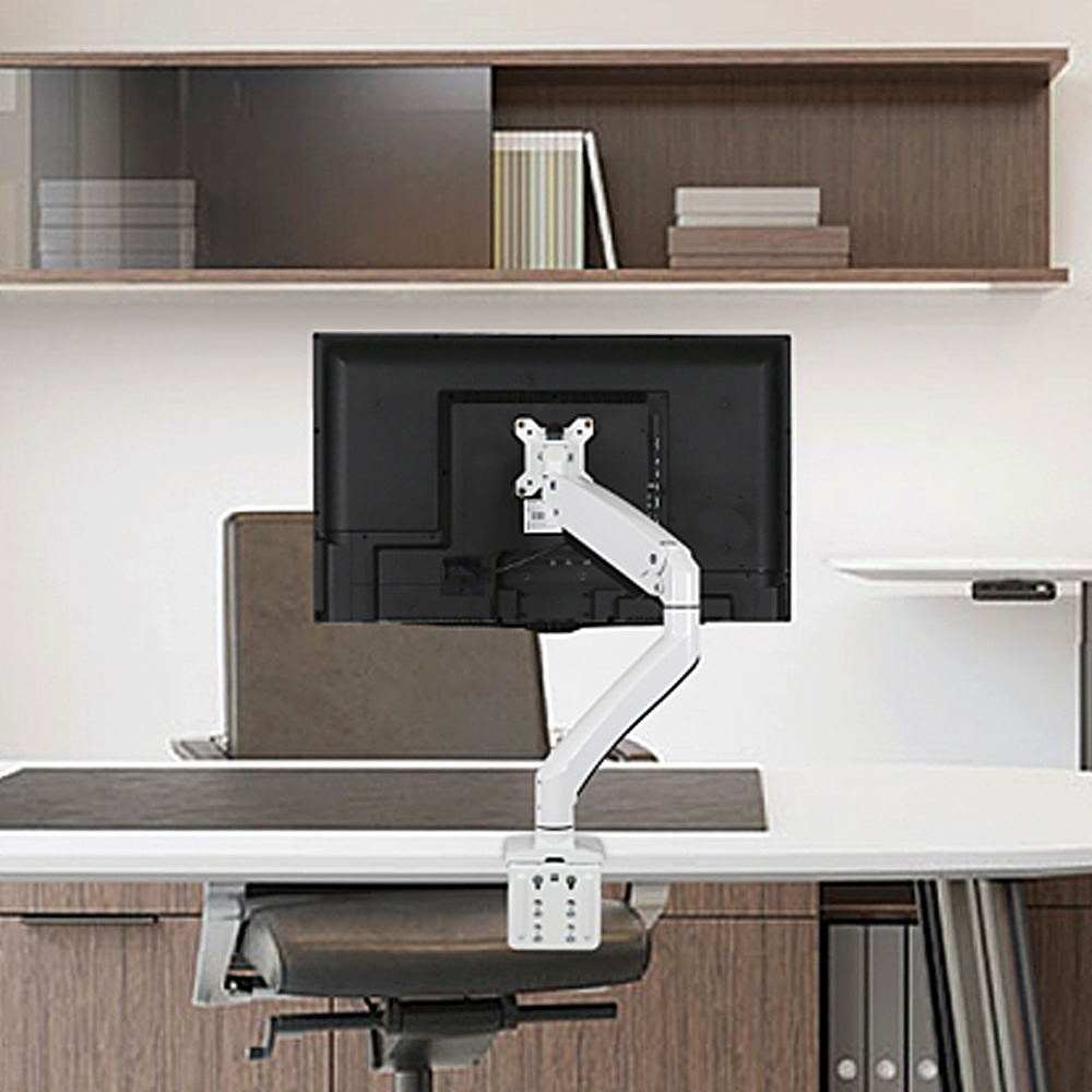 대형 게이밍모니터거치대 카멜마운트 PMA-2U USB지원 32인치 거치가능 모니터암