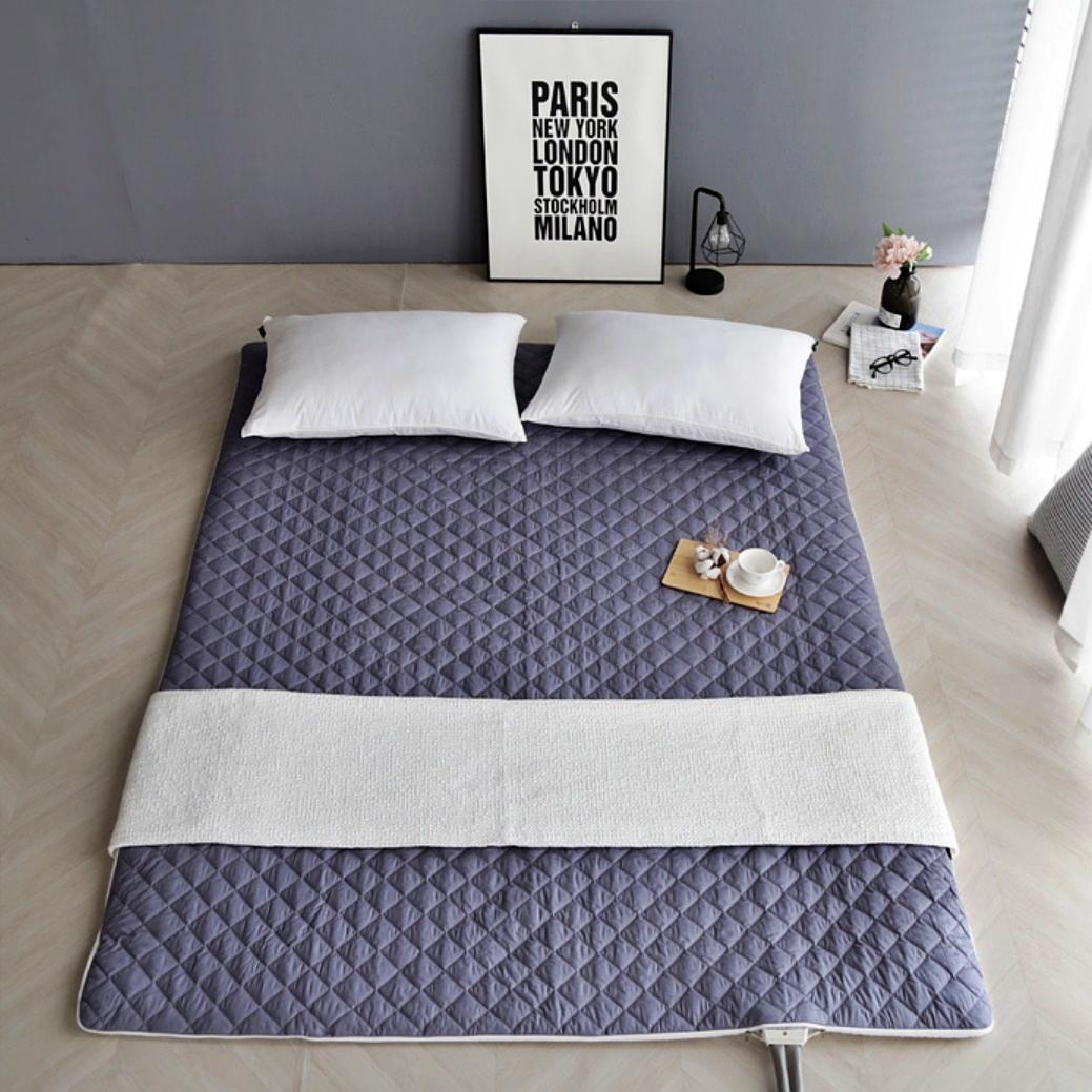 국산 누빔 퀸 사이즈 온수 매트 커버 맞춤 토퍼 시트