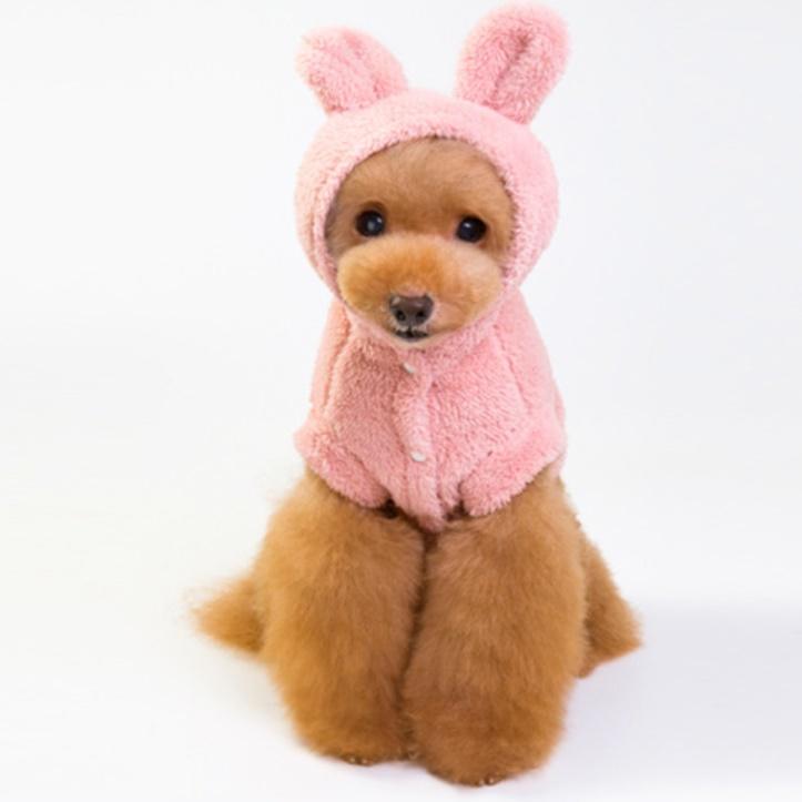 강아지 후드 조끼 애견 수면 조끼 실내복 애완견 겨울 옷