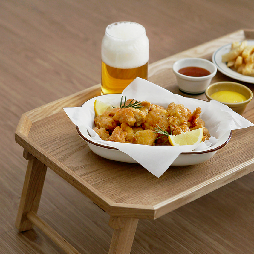 우드 미니 1인 2인 좌식 교자상 접이식 테이블