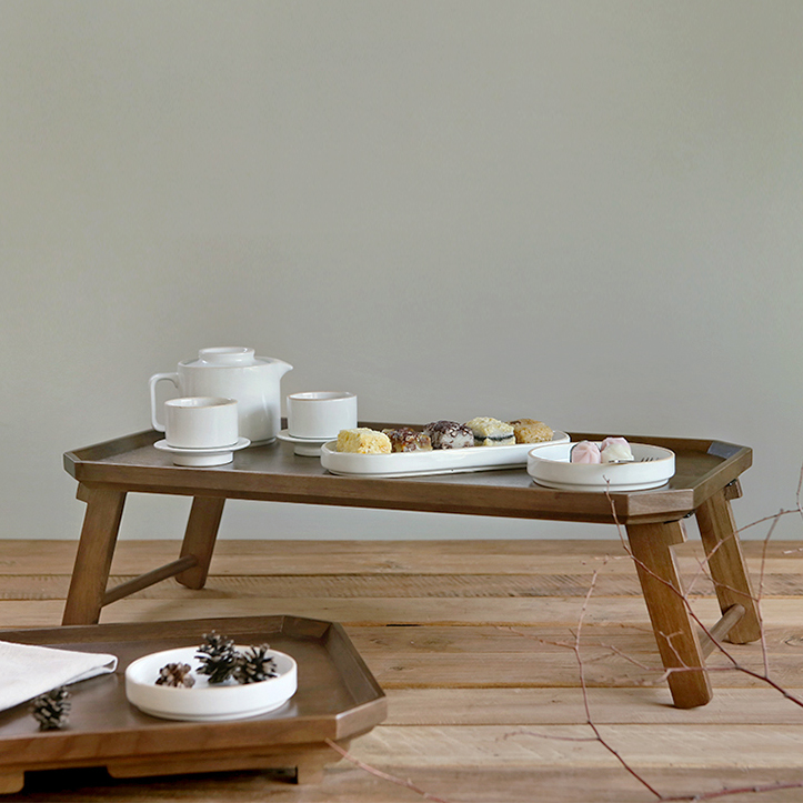 우드 미니 1인 2인 좌식 교자상 접이식 테이블